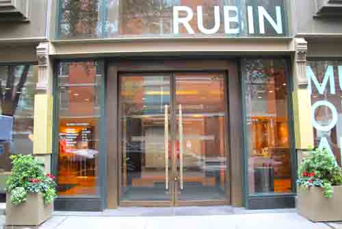 Rubin Museum of Art Entrance Autumn Planters